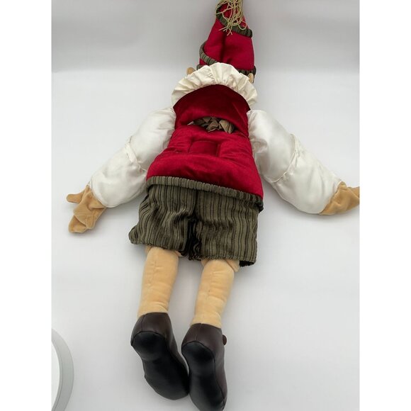 Folkmanis Plush Full Body Pinocchio VTG Hand Puppet with Growing Nose 31 in - Picture 3 of 10